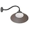 Nuvo LED Gooseneck, 30W/40W/50W, CCT Selectable 3K/4K/5K, Bronze, 120-277V, With Photocell 65/662 - alternate 5